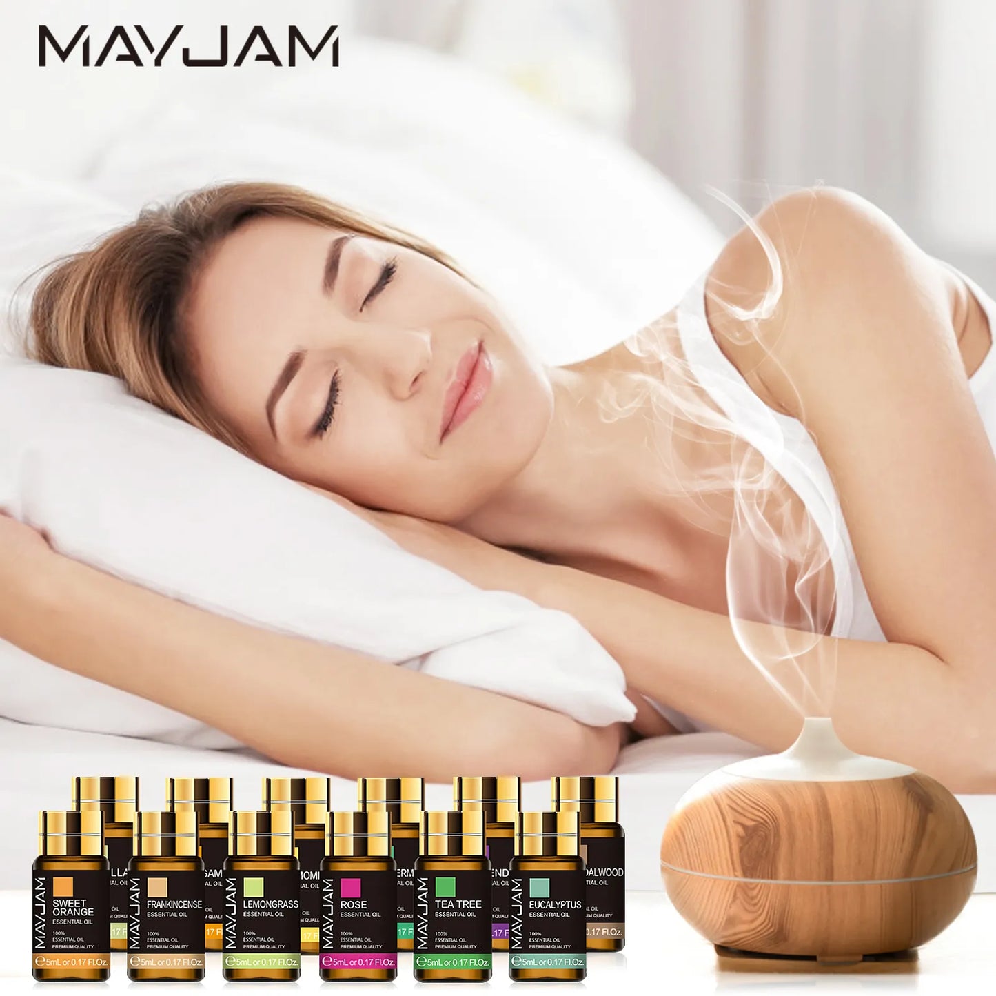 Pure Natural Plant Essential Oils Set for Humidifier Diffuser Varies Scents Oil Citronella