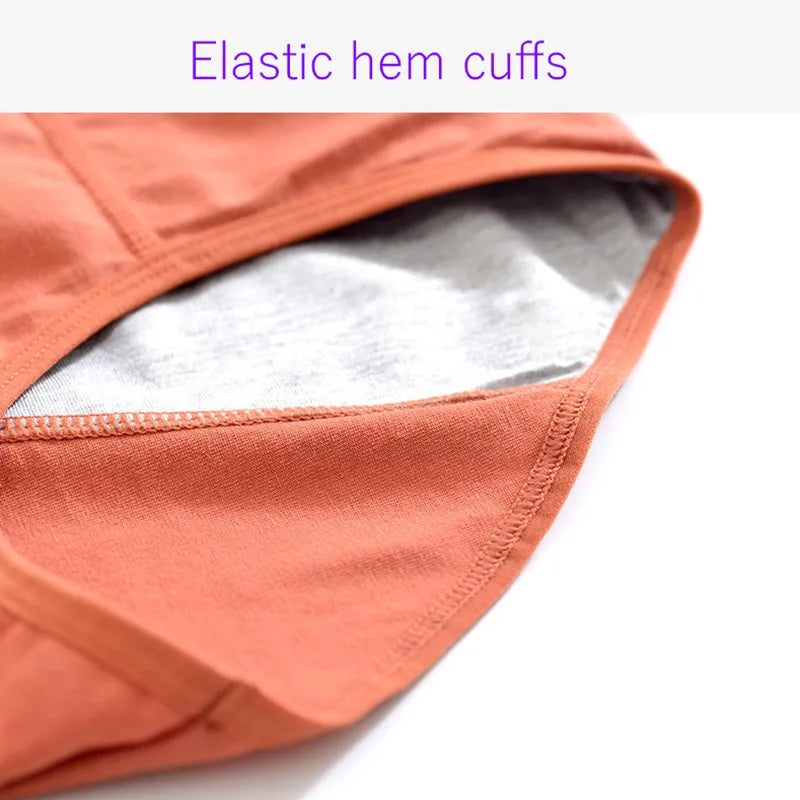 High Waist Cotton Menstrual Panties
