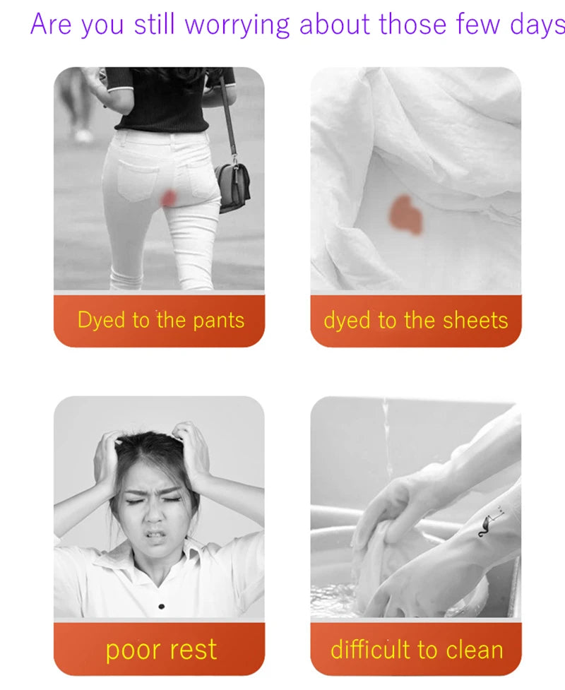 High Waist Cotton Menstrual Panties