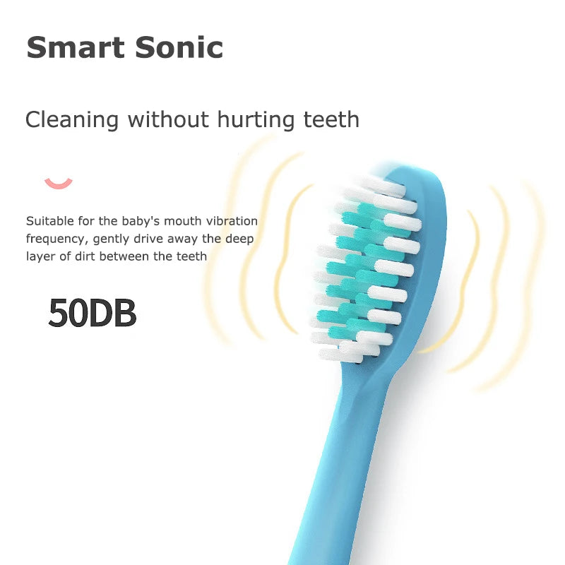 Electric Toothbrush for Kids Cartoon Sonic Battery Electric Teeth Brush