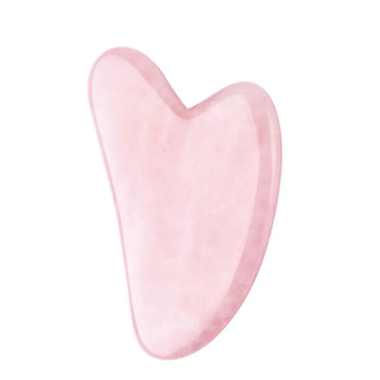 Rose Quartz Gua Sha: Natural Stone Beauty Tool