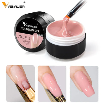 Hard Jelly Builder Nail Extend Gel