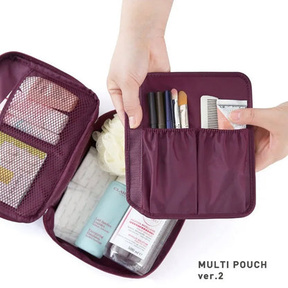 High Capacity Outdoor Girl Makeup Bag