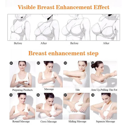 Bust Enlargement Oil for Fuller Breasts