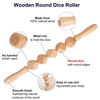 Wooden Lymphatic Drainage Body Massager