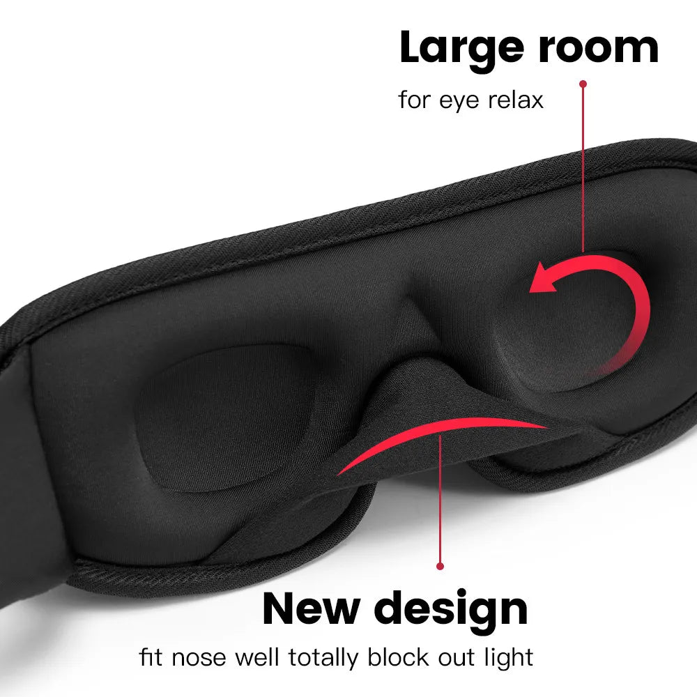 3D Sleeping Mask Block Out Light For Eyes