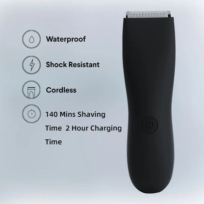 Men's Electric Groin Hair Trimmer