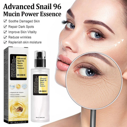 Anti-wrinkle Snail Mucin Essence Face Cream Repairing Lift Firm Anti-aging Treatment