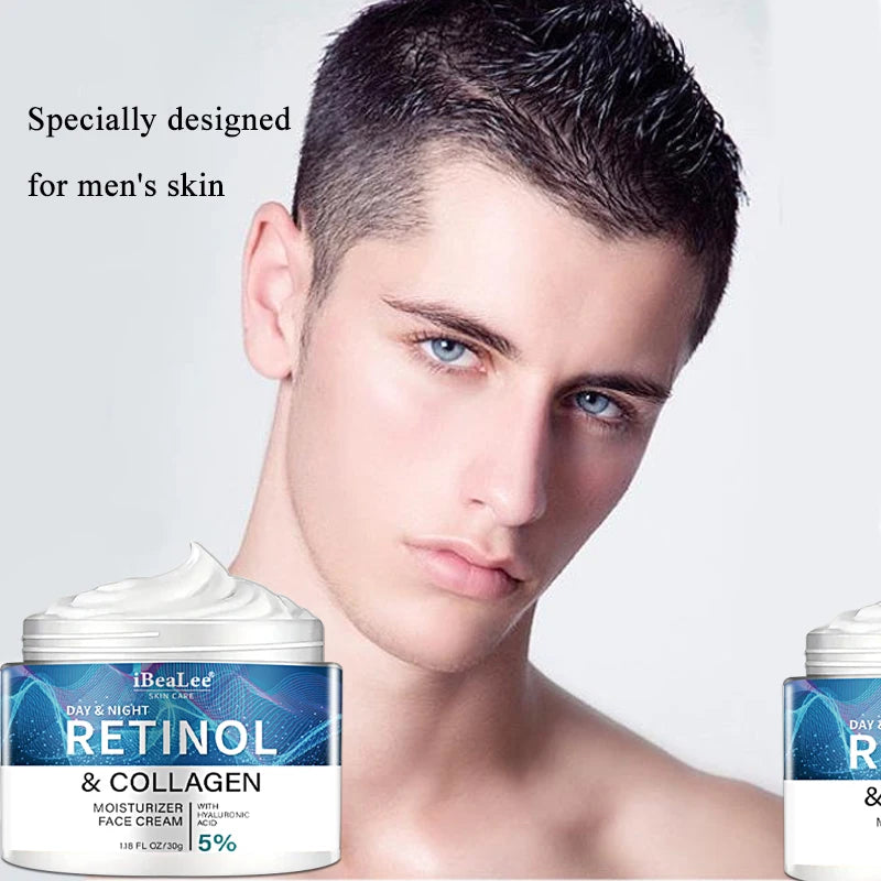 Men's Anti-Wrinkle Face & Neck Cream with Retinol