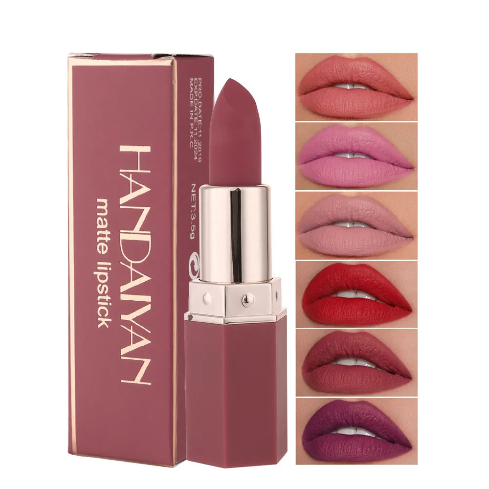 HANDAIYAN 6 Colors Matte Lipstick