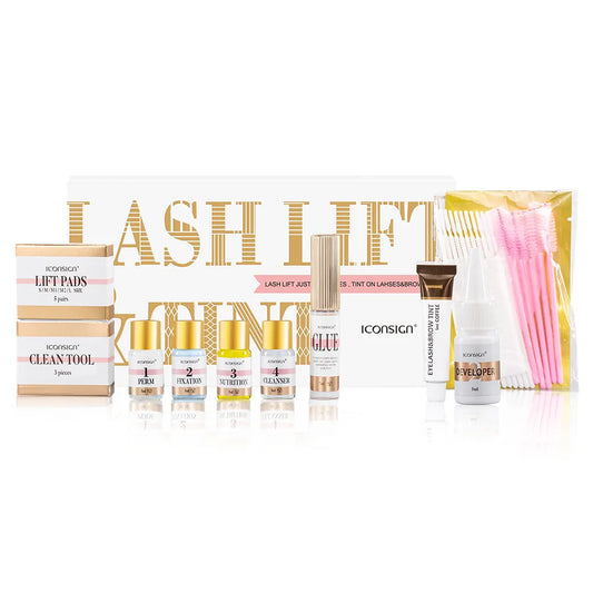 Dropshipping ICONSIGN Lash Lift Kit And Brow Dye Tint Kit Lifting Eye Makeup