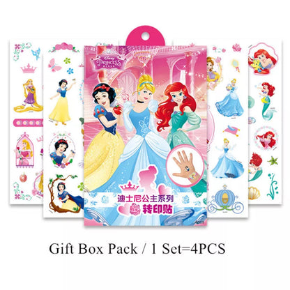 Disney Princess Temporary Tattoo Stickers with Gift Box