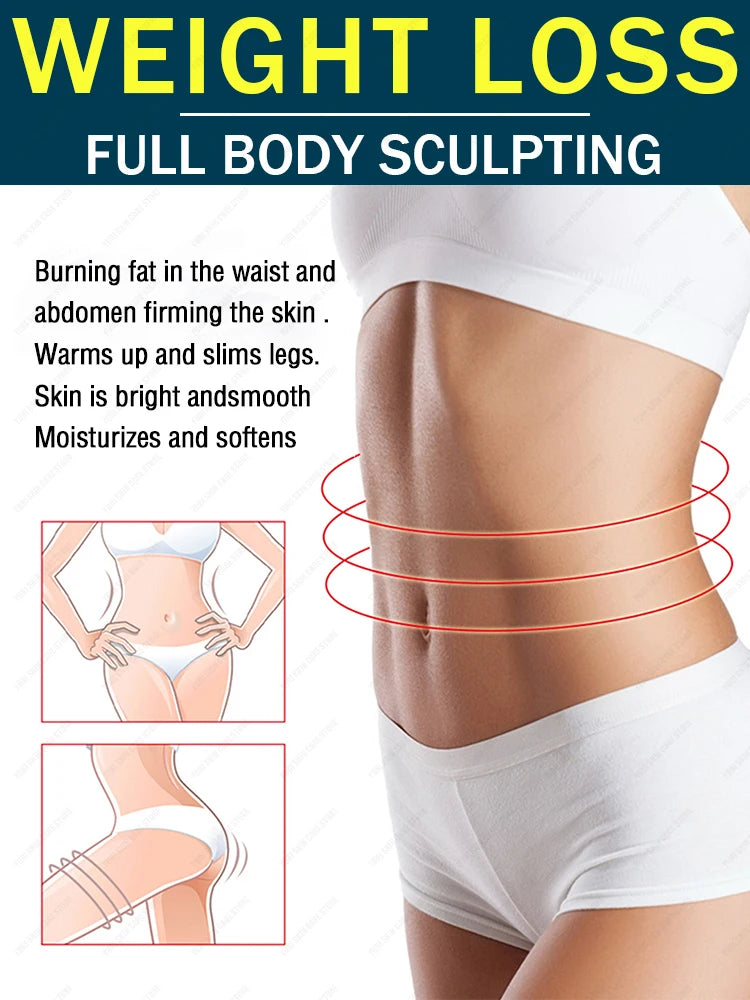 Slimming Cream Fat Burning  Full Body Sculpting Man 7 Days Powerful Weight Loss Woman Fast Belly