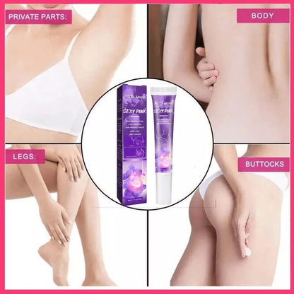 Whitening Cream for Private Parts, Arms, Thighs, Body, and Knees Non-Irritating