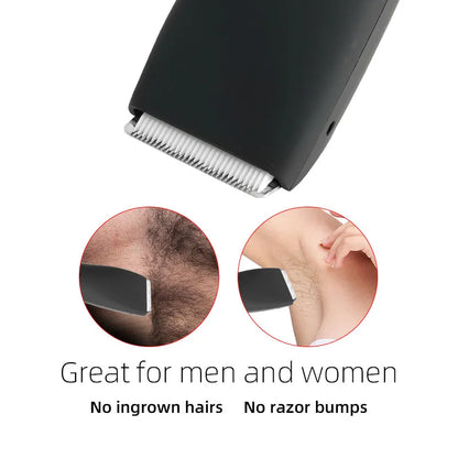 Men's Electric Groin Hair Trimmer