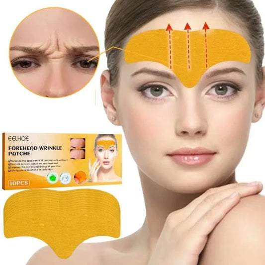 10pcs Anti-wrinkle, Anti-Aging Forehead Line Removal Gel Patch