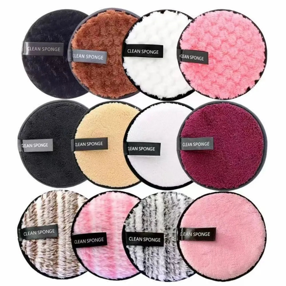 Microfiber Make Up Remover Pads Washable Cotton Pads Skin Care Tools