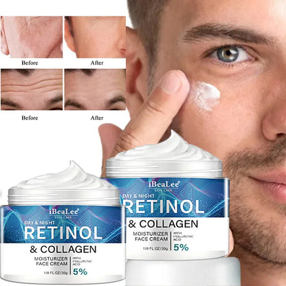 Men's Anti-Wrinkle Face & Neck Cream with Retinol