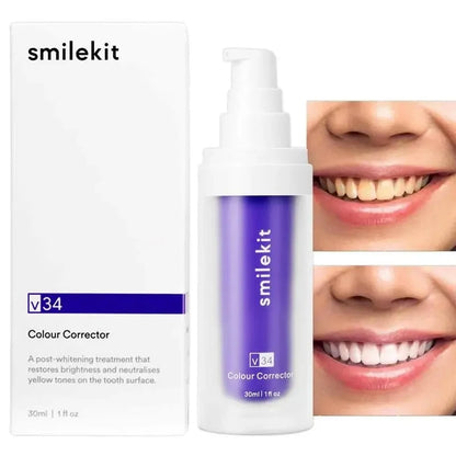 Smilekit V34 Purple Toothpaste: Your Gateway to Radiant, Brighter, Whiter  Smiles