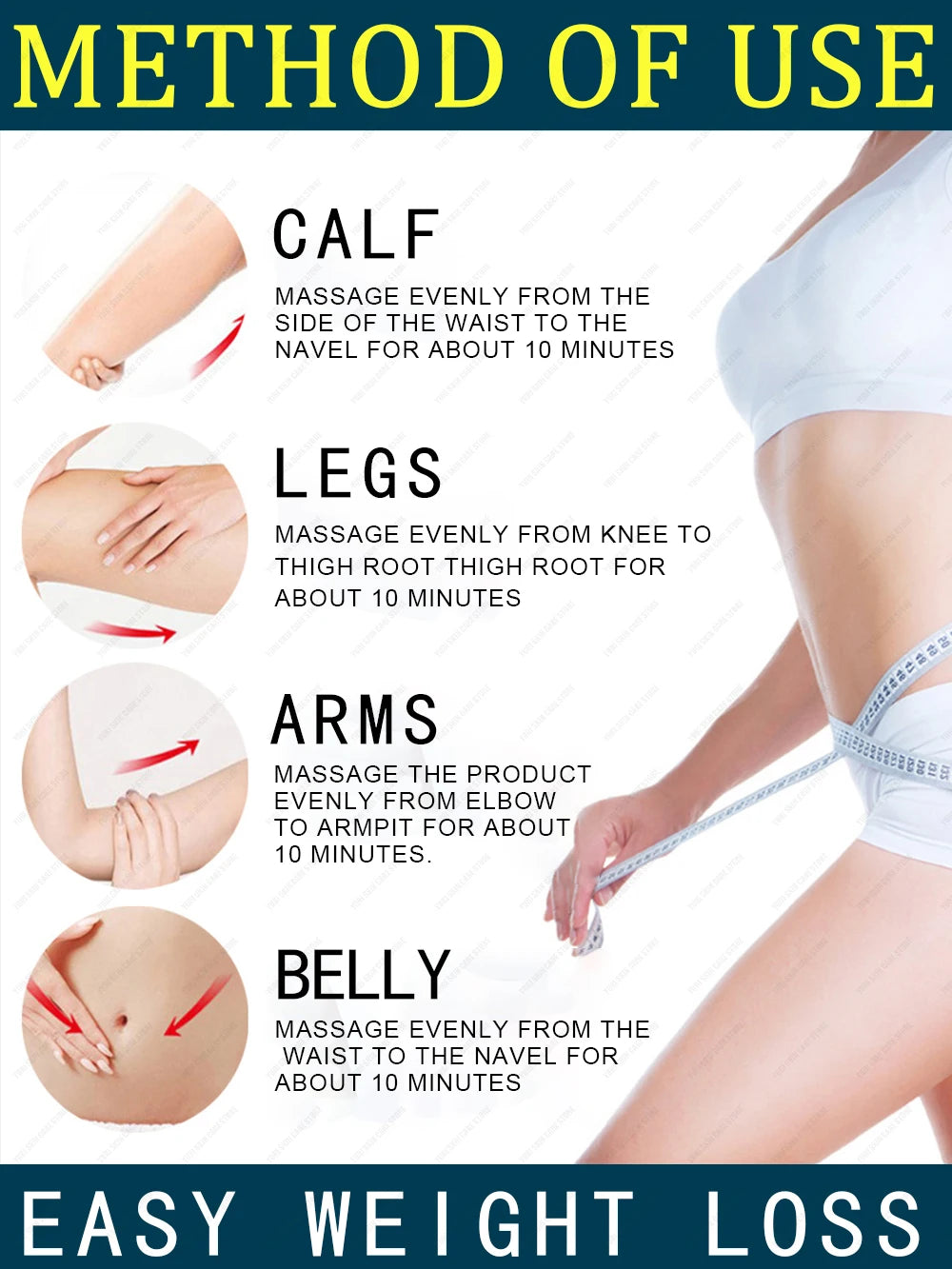 Slimming Cream Fat Burning  Full Body Sculpting Man 7 Days Powerful Weight Loss Woman Fast Belly