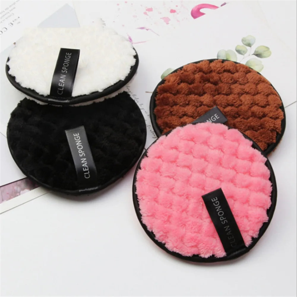 Microfiber Make Up Remover Pads Washable Cotton Pads Skin Care Tools