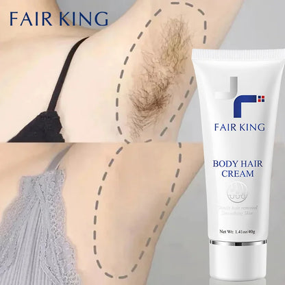 FAIRKING Men and Women Herbal Depilatory Cream Hair Removal Painless Cream for Removal Armpit Legs Hair Body Care Shaving