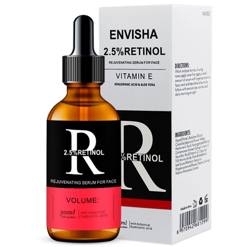 Organic Retinol Anti-Aging Serum with Whitening and Hyaluronic Acid