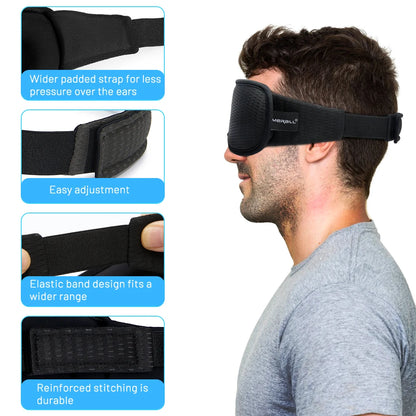 3D Sleeping Mask Block Out Light For Eyes