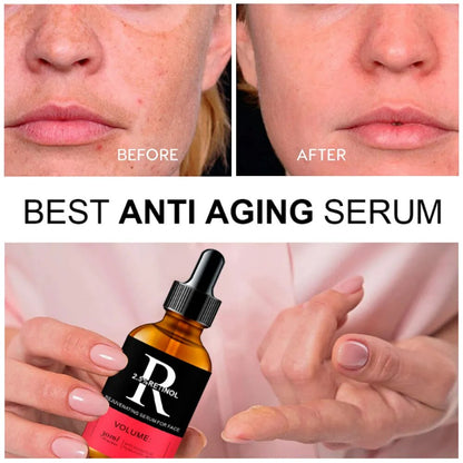 Organic Retinol Anti-Aging Serum with Whitening and Hyaluronic Acid