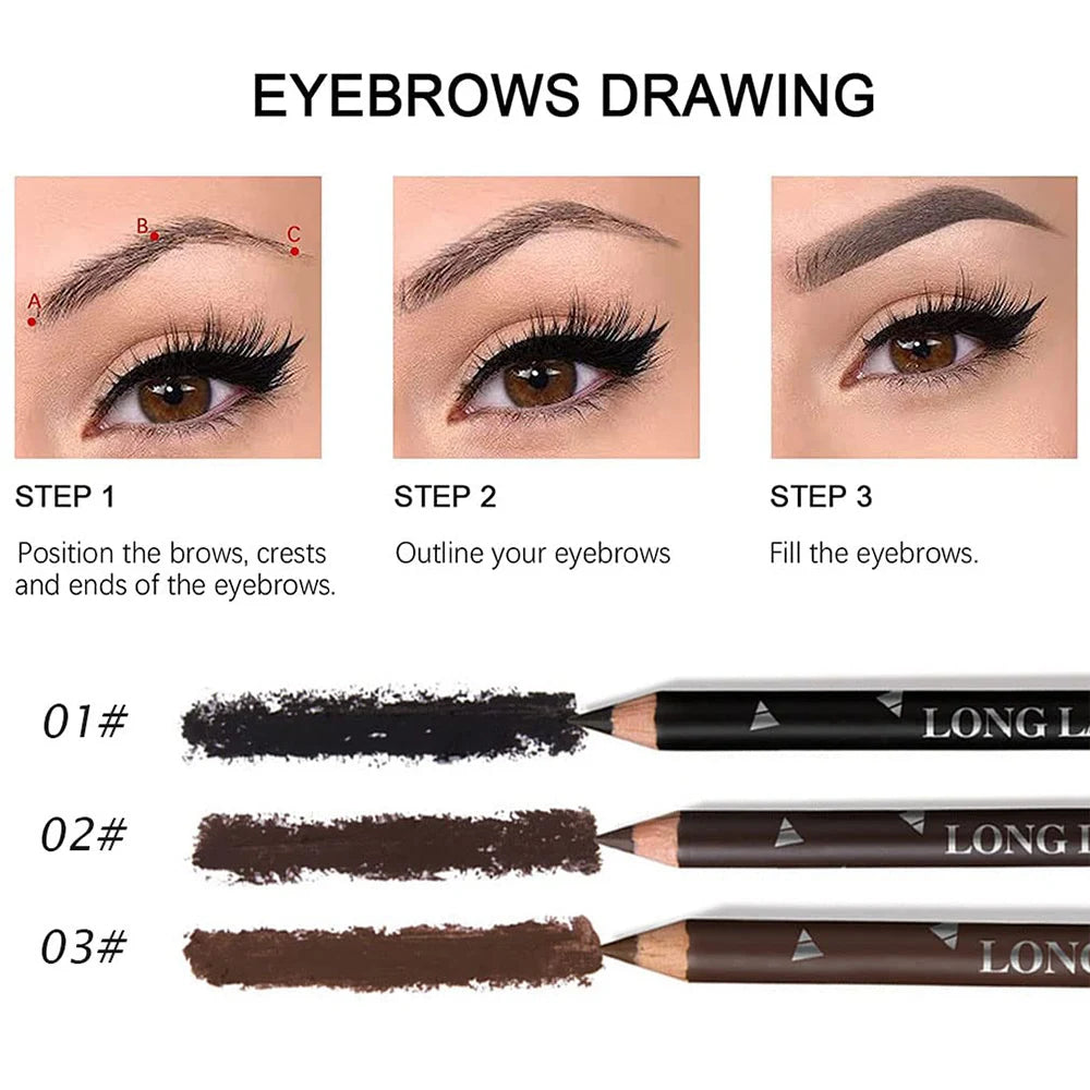 Waterproof Eye Brow Pencil