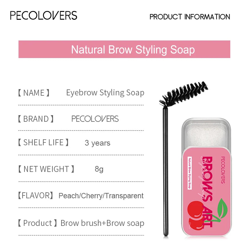 3D Eyebrow Styling Cream Waterproof Quick-drying Natural Setting Gel Wax Cosmetics