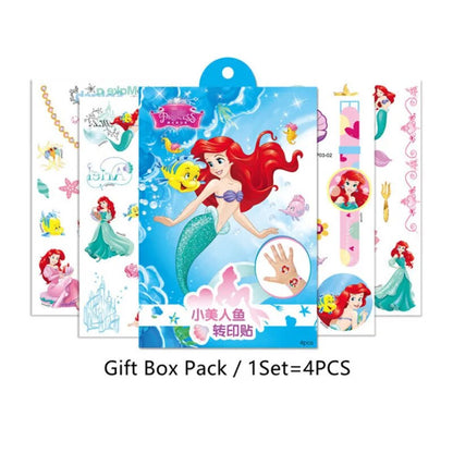 Disney Princess Temporary Tattoo Stickers with Gift Box