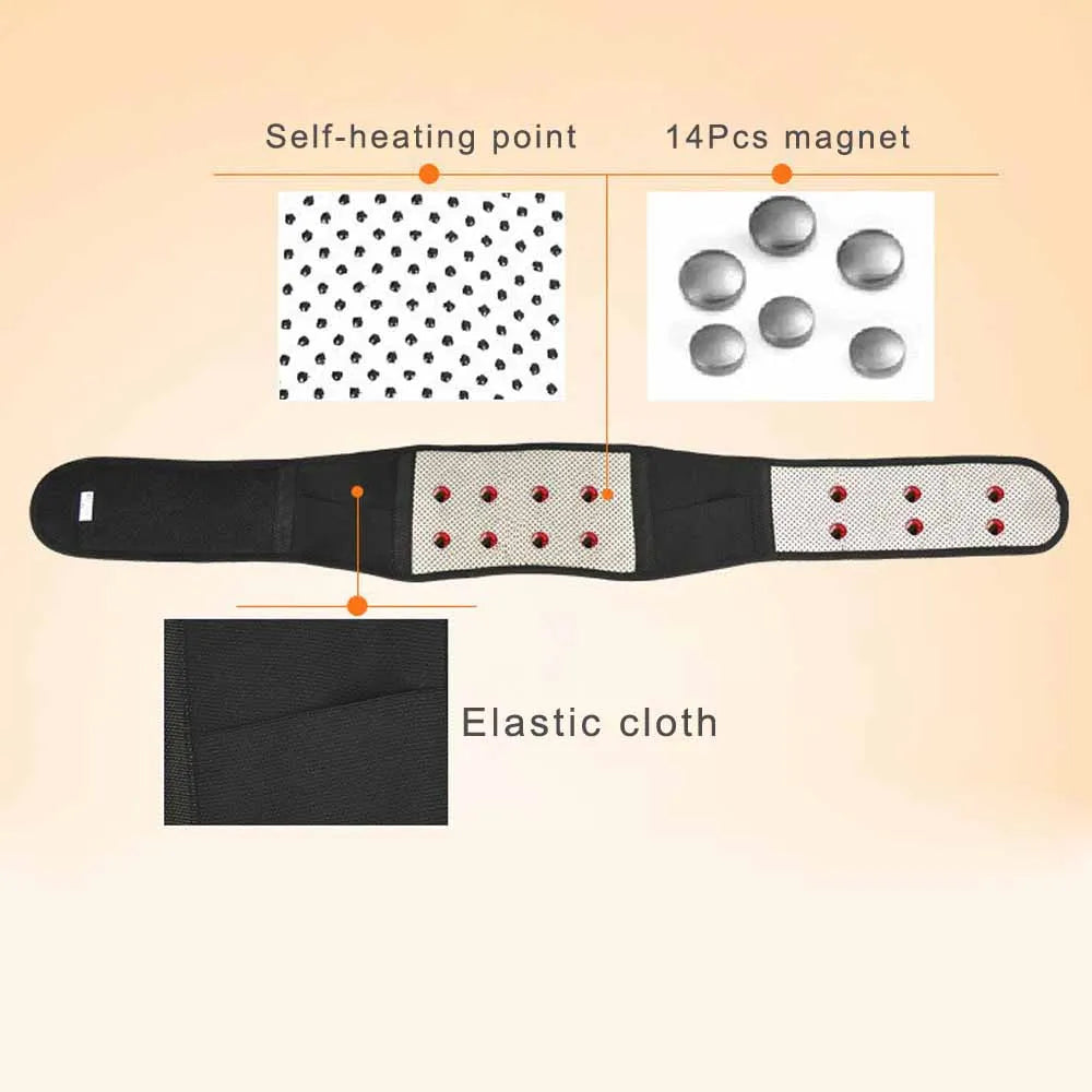 Tcare M - 4XL Adjustable Tourmaline Self Heating Magnetic Massage Band