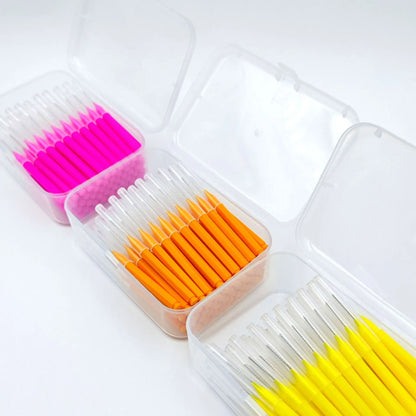 60Pcs 0.6-1.5mm Interdental Brushes Health Care Oral Hygiene Tool