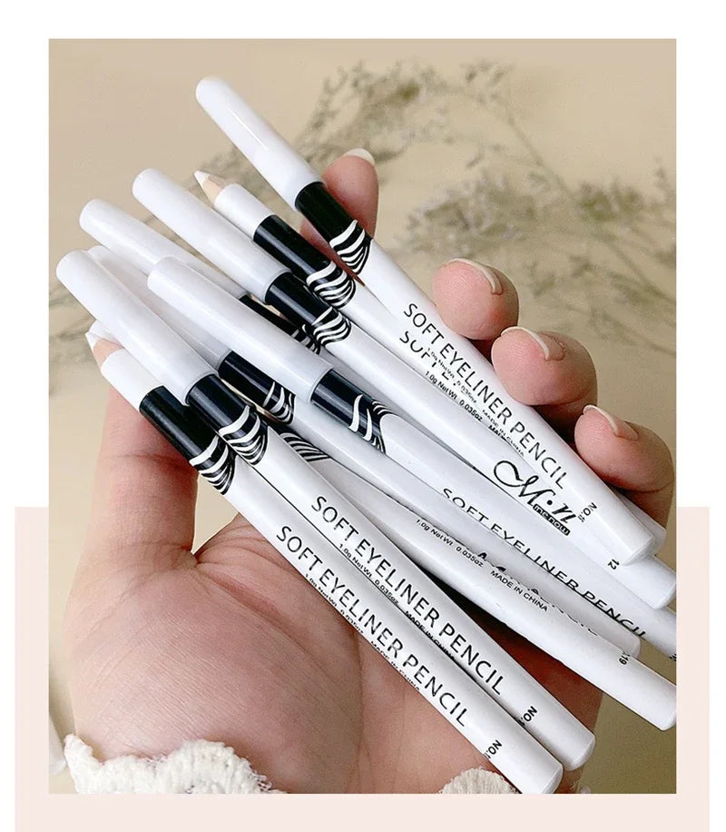 1PC New White Eyeliner Makeup Waterproof Tool