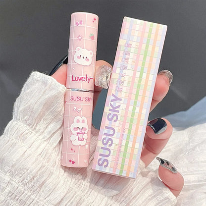 6 Colors- Colored Moisturizing Lip Balm