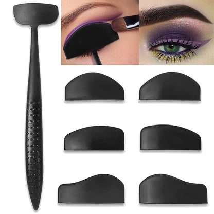 Crease Line Silicone Eye Makeup Stencils Kit