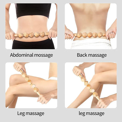 Wooden Lymphatic Drainage Body Massager