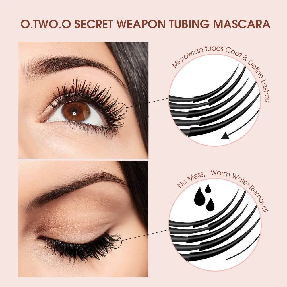 O.TWO.O Waterproof Mascara Lengthens Eyelashes Extension
