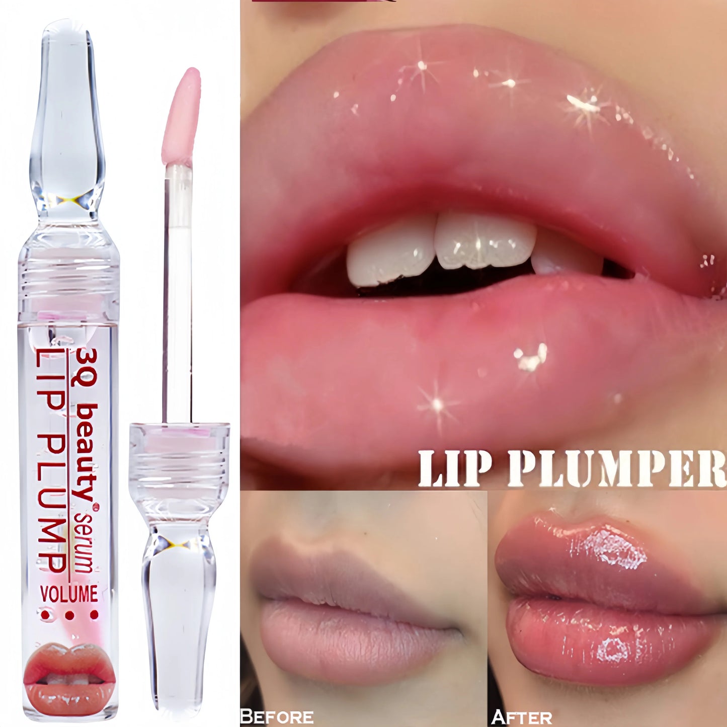 Instant Lip Enhancer Plumper Oil Extreme Serum Nourish Anti-Wrinkle Sexy Lip Moisturizing