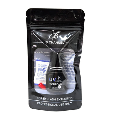 Wholesale Korea UV Super Plus Glue Eyelash Health Extension Original Blue/Transparent UV Lash Glue 1 Sec Fast Dry Makeup Tools