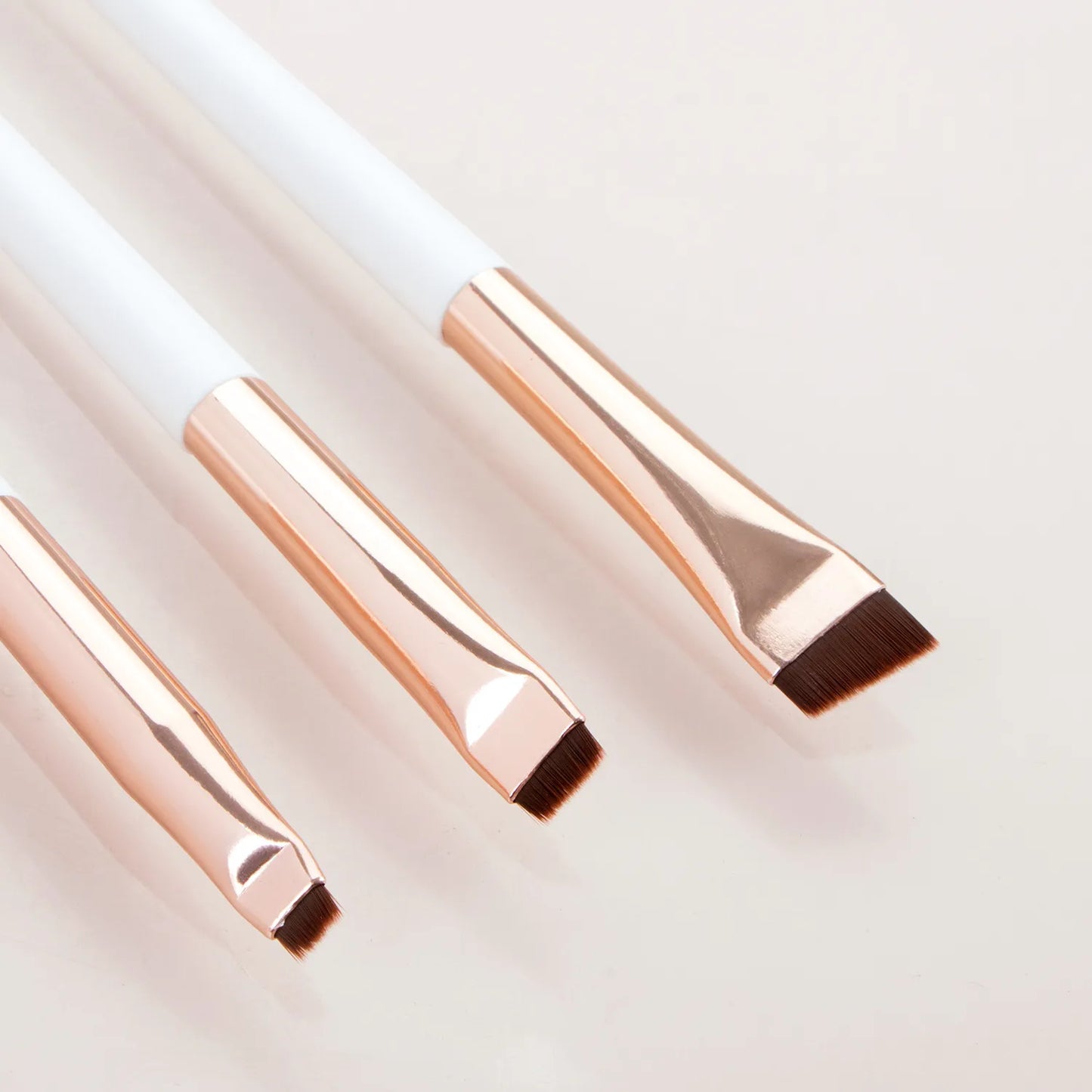 Portable Flat Fine Eye Liner Brow Contour Makeup Brushes